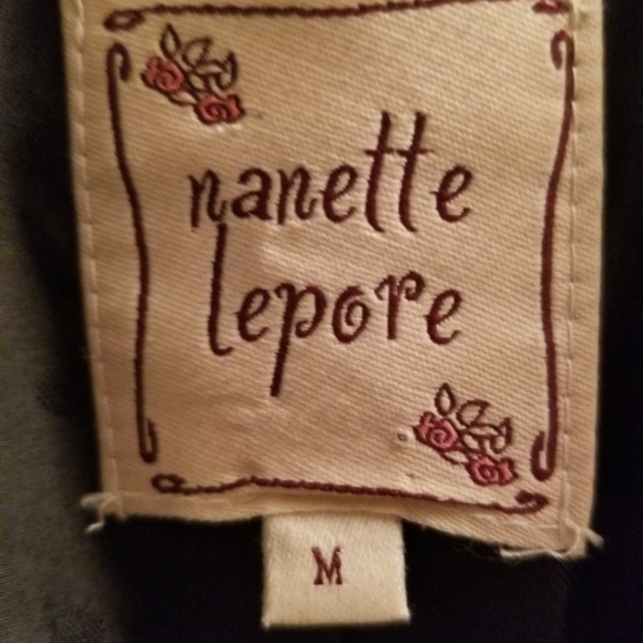 Nanette Lepore Blk/Ivory Lined Jacket - Like New! - Picture 2 of 9